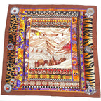 Hermes Carre 90 la Femme Aux Semelles de Vent Woman with Wind Footpads Scarf
