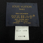 Louis Vuitton Cashmere Echarpe Jhelum LV Logo Embroidered Scarf with Fringe — view 7