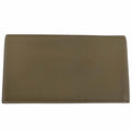 Hermes Citizen Twill Long Silk Etoupe Silver Leather Wallet