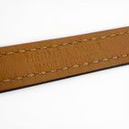 Hermes Croisier Double Tour Leather Silver Purchased in May Bracelet Black — view 5