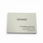 Hermes Croisier Double Tour Leather Silver Purchased in May Bracelet Black — view 8