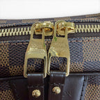 Louis Vuitton Damier Rivington PM Canvas Handbag Brown — view 9