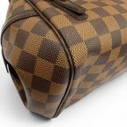 Louis Vuitton Damier Rivington PM Canvas Handbag Brown — view 7
