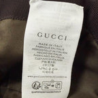 Gucci Yuko Higuchi Bo & Boris GG Canvas Lambskin Baseball Cap Hat Beige M 57 cm — view 8