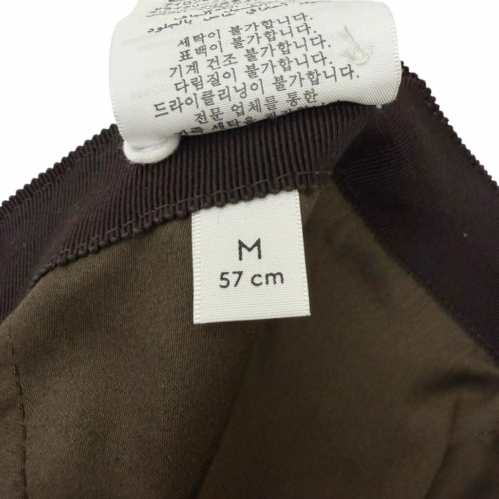 Gucci Yuko Higuchi Bo & Boris GG Canvas Lambskin Baseball Cap Hat Beige M 57 cm — view 9