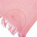 Hermes Logo Scarf Pink — view 8