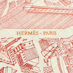 Hermes 251900 Scarf Orange — view 4