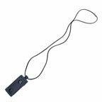 Hermes Coup de Blue Jean Navy 3 Dice Leather Necklace 85 cm — view 7