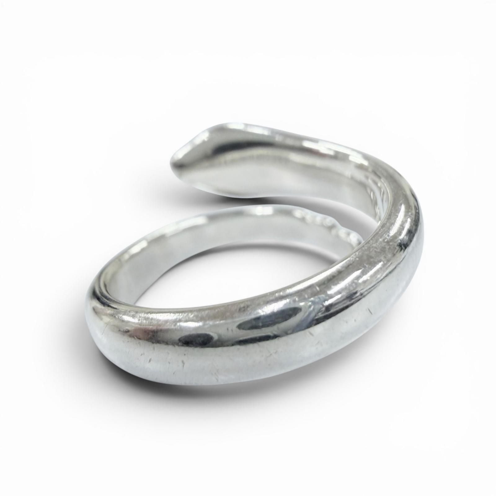Tiffany & Co Elsa Peretti Snake Ring 925 Silver — view 3