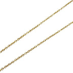 Tiffany & Co by the Yard 18k Gold Diamond Frame Diameter 3.4 Necklace Yellow — view 5