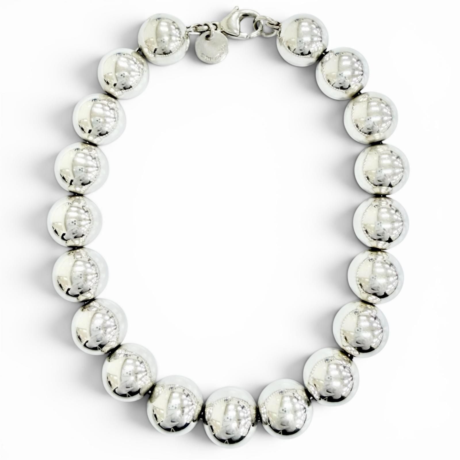 Tiffany & Co Ball Bracelet 925 Sterling Silver Recommended
