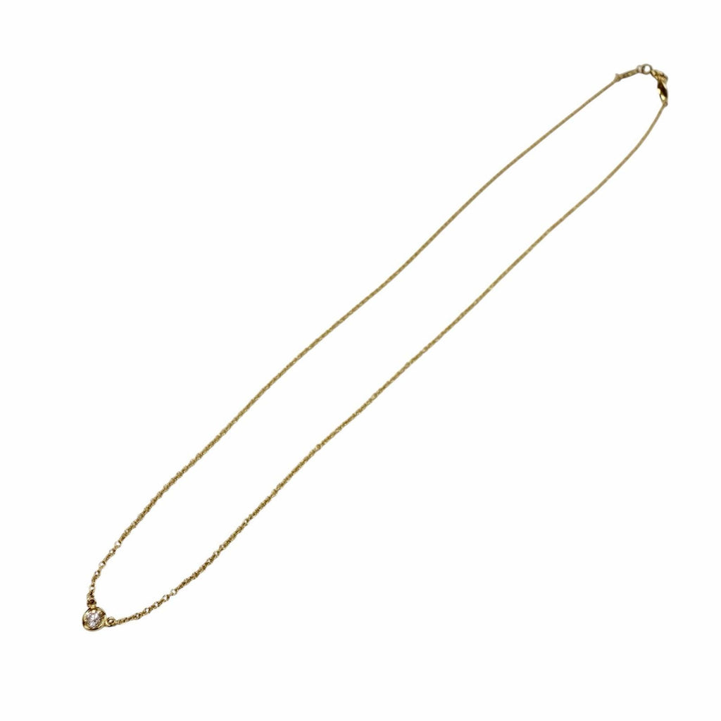 Tiffany & Co by the Yard Elsa Peretti 750 Diamond Diameter 3.4 Necklace Yellow — view 4