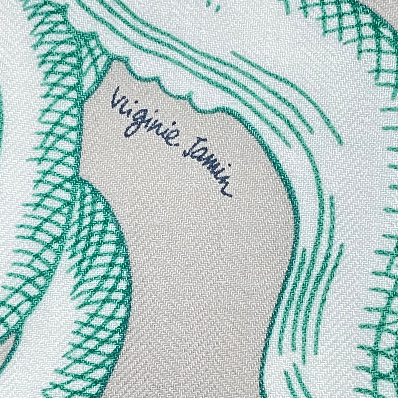 Hermes Carre 140 Large Della Cavalleria Scarf Cashmere Multicolor — view 7