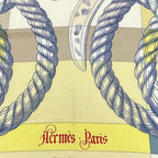 Hermes Carre 140 Large Della Cavalleria Scarf Cashmere Multicolor — view 6