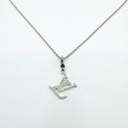 Louis Vuitton White Gold Necklace 39 cm — view 7