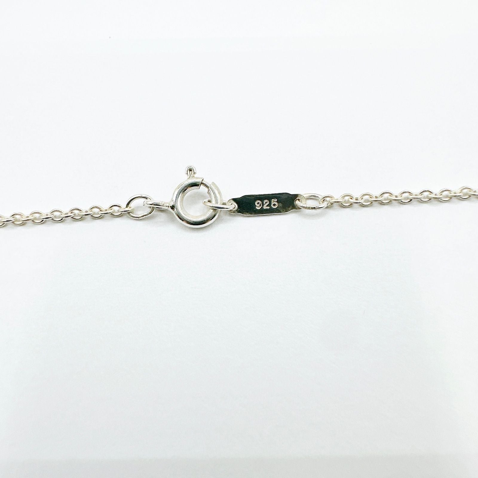 Tiffany & Co Twist Heart Silver Necklace 46 cm — view 4