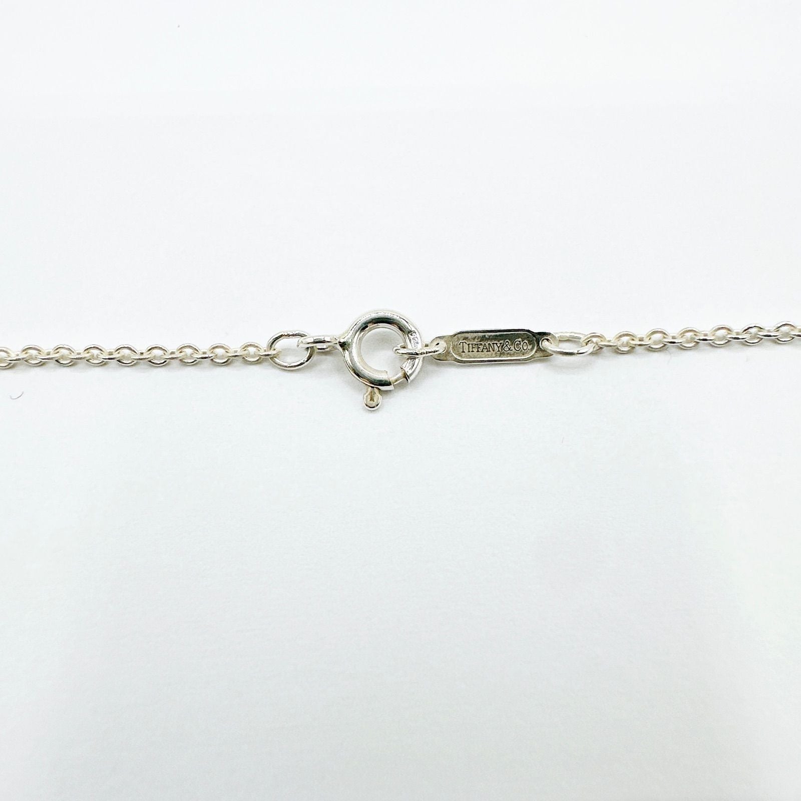 Tiffany & Co Twist Heart Silver Necklace 46 cm — view 5