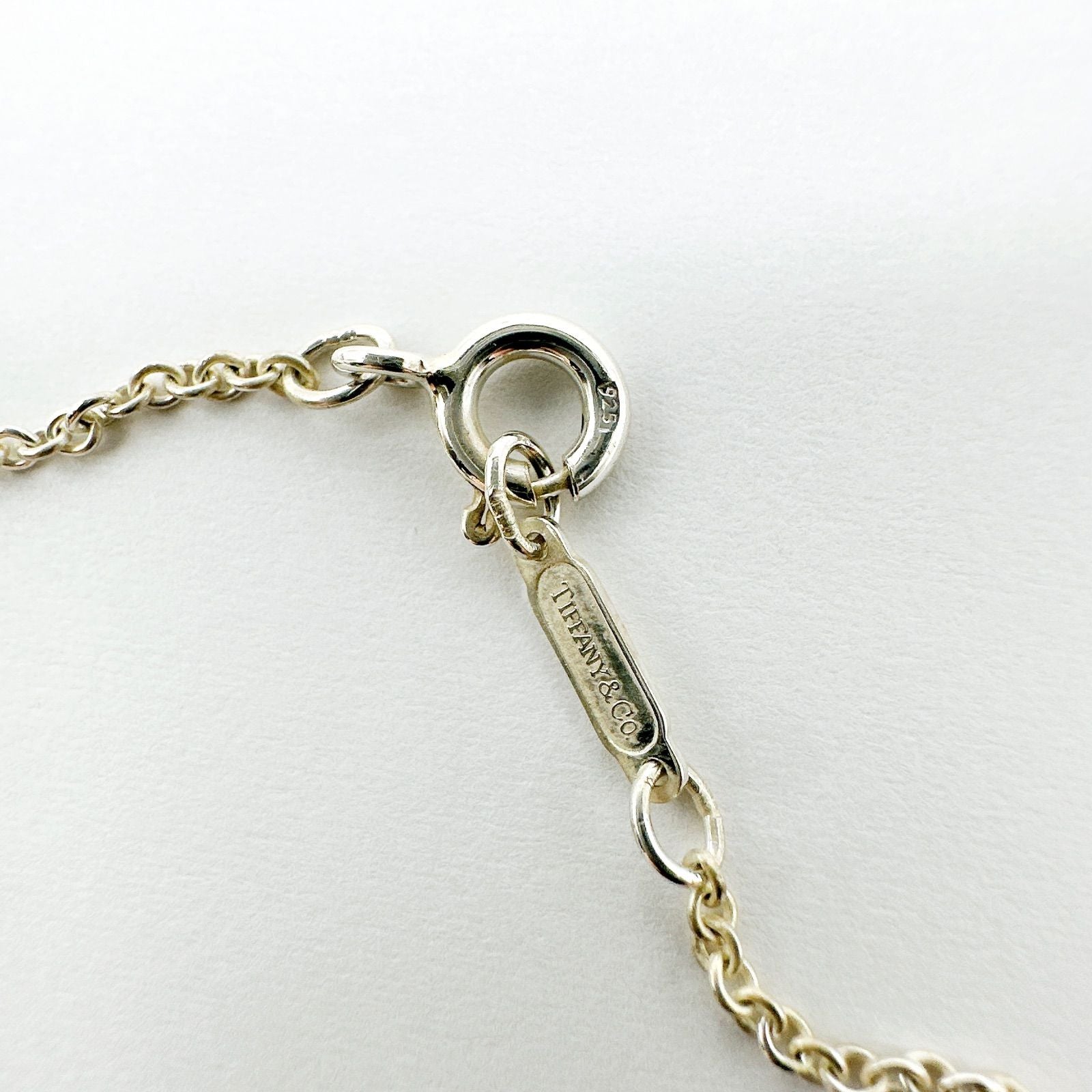 Tiffany & Co Twist Heart Silver Necklace 46 cm — view 6