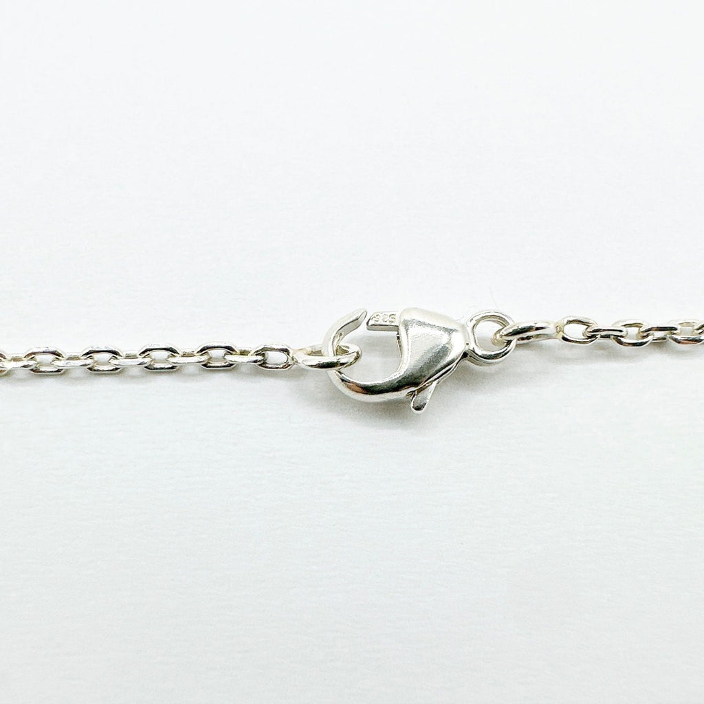 Louis Vuitton Lockit Silver Necklace 50 cm — view 4