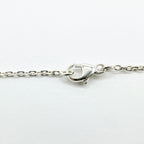 Louis Vuitton Lockit Silver Necklace 50 cm — view 4