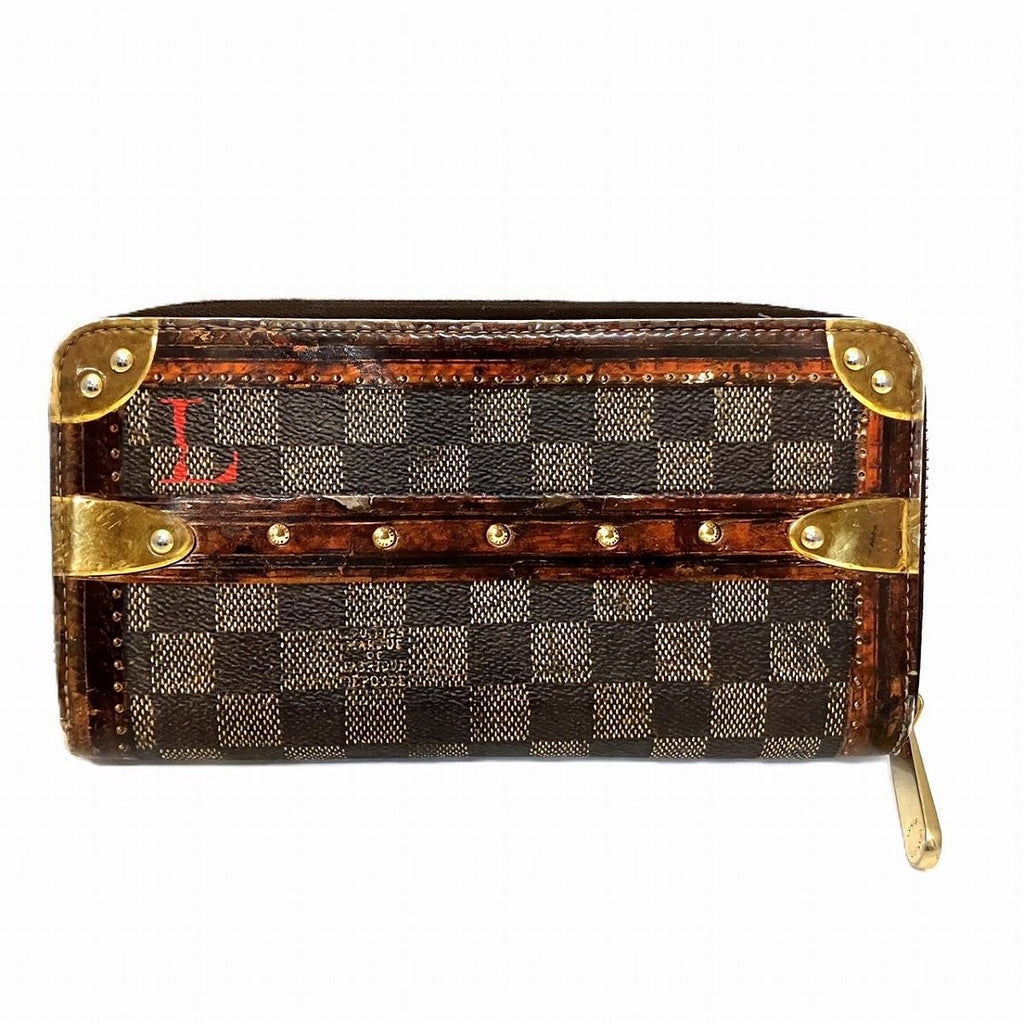 Louis Vuitton Trompe Rouille Zippy Wallet Canvas — view 2