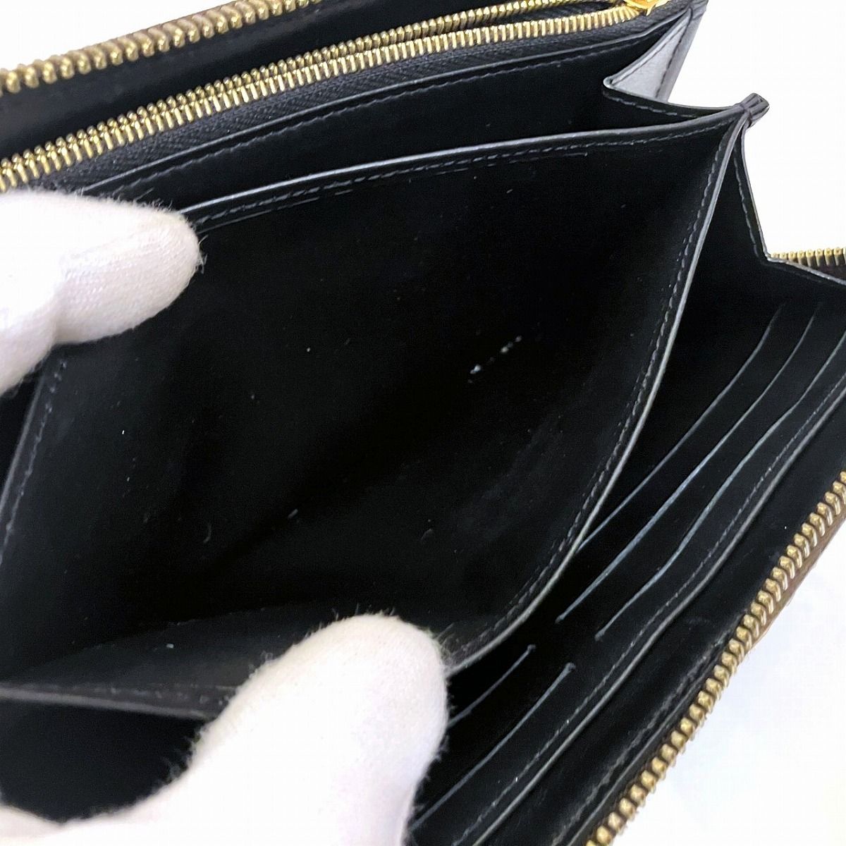 Louis Vuitton Trompe Rouille Zippy Wallet Canvas — view 9