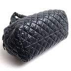 Chanel Coco Cocoon Handbag Black — view 3