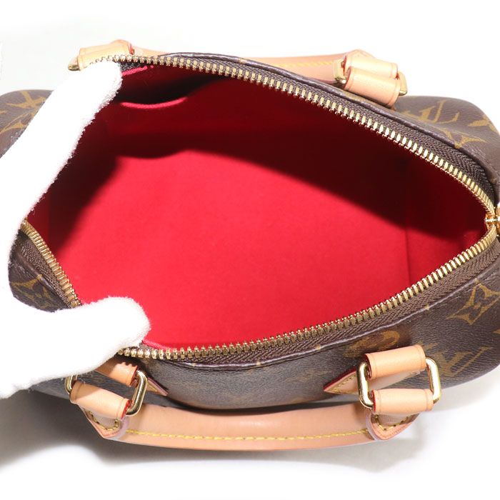 Louis Vuitton Speedy Bandouliere 20 Shoulder Bag Beige — view 4