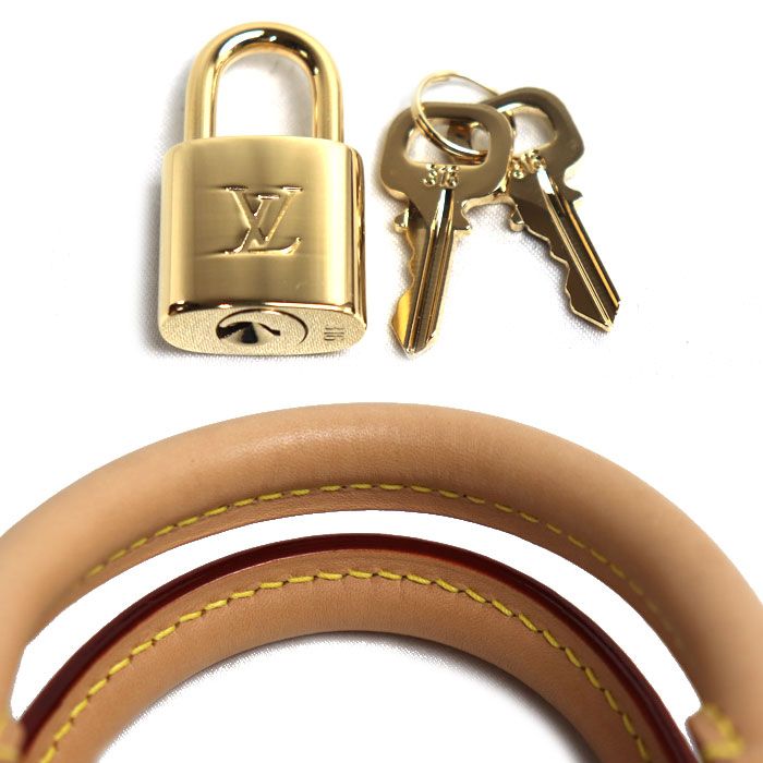 Louis Vuitton Speedy Bandouliere 20 Shoulder Bag Beige — view 5