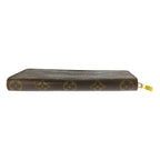 Louis Vuitton Monogram Porto Viemones Zip Around Wallet Brown — view 4