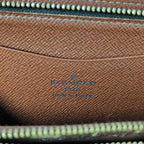 Louis Vuitton Monogram Porto Viemones Zip Around Wallet Brown — view 6