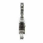 Gucci Watch Quartz Black Dial Square Silver — view 2