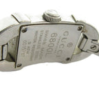 Gucci Watch Quartz Bangle Square Logo Silver — view 4
