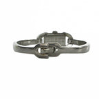 Gucci Watch Quartz Bangle Square Logo Silver — view 3
