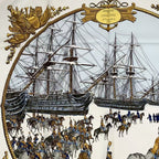 Hermes Carre 90 Marine Et Cavalerie Sea and Cavalry Silk Scarf White — view 6
