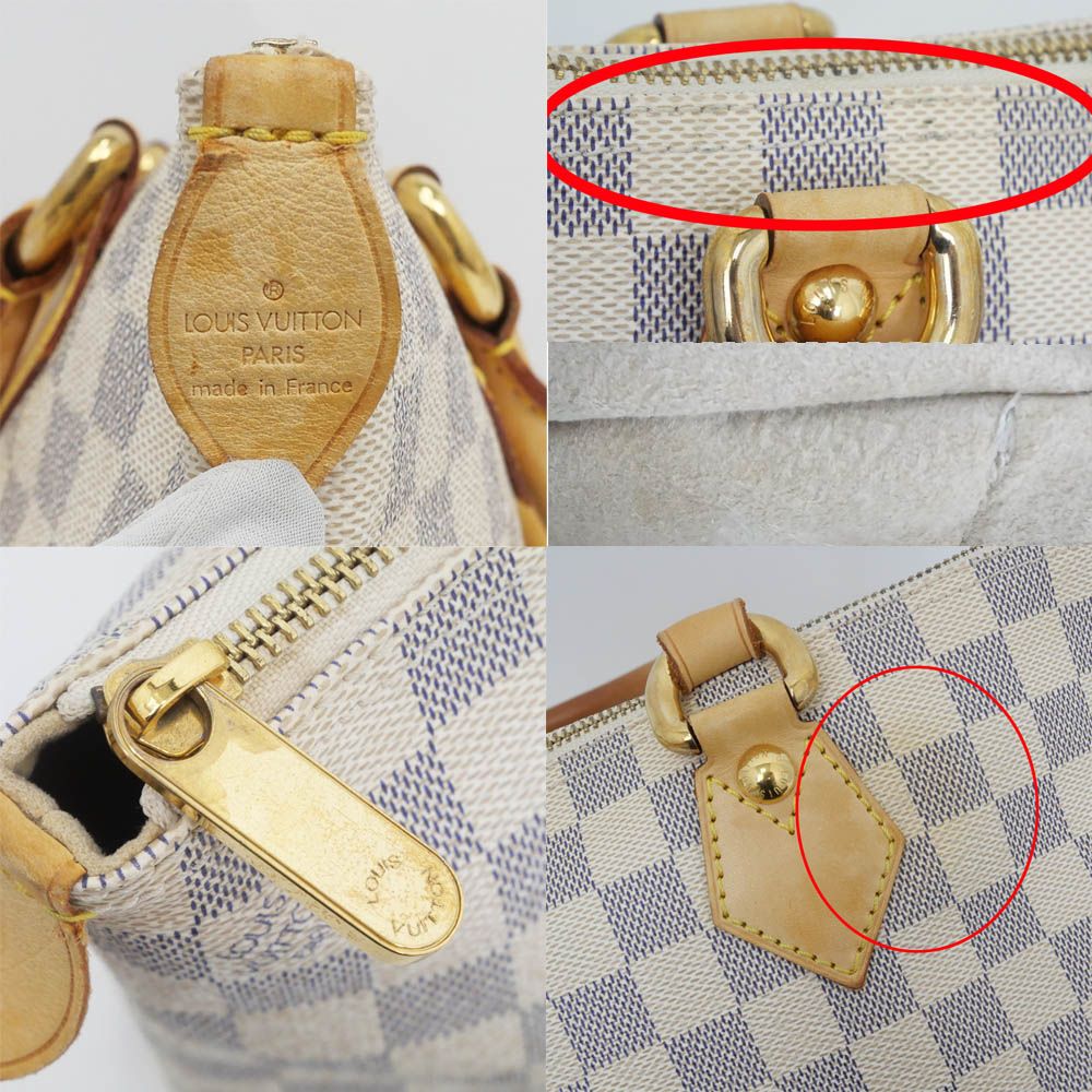 Louis Vuitton Saleya PM Tote Hand Damier Azur — view 6
