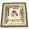 Hermes Carre 90 RE Tour a la Terre Return Silk Scarf Blawan