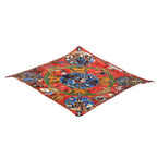Hermes les Mythologies Des Hommes Rouges Legend of Brown Pleats Silk Scarf — view 2