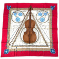 Hermes Scarf Silk Carre 90 Music Played by Spheres la Musique Des