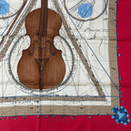 Hermes Scarf Silk Carre 90 Music Played by Spheres la Musique Des — view 5