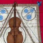 Hermes Scarf Silk Carre 90 Music Played by Spheres la Musique Des — view 3