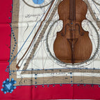 Hermes Scarf Silk Carre 90 Music Played by Spheres la Musique Des — view 4