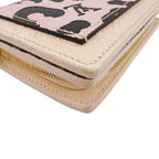 Louis Vuitton Portefeuille Clair Empreinte Leather Trifold Wallet White — view 5