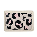 Louis Vuitton Portefeuille Clair Empreinte Leather Trifold Wallet White