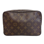 Louis Vuitton Trousse 23 Monogram Leather Pouch Brown — view 2
