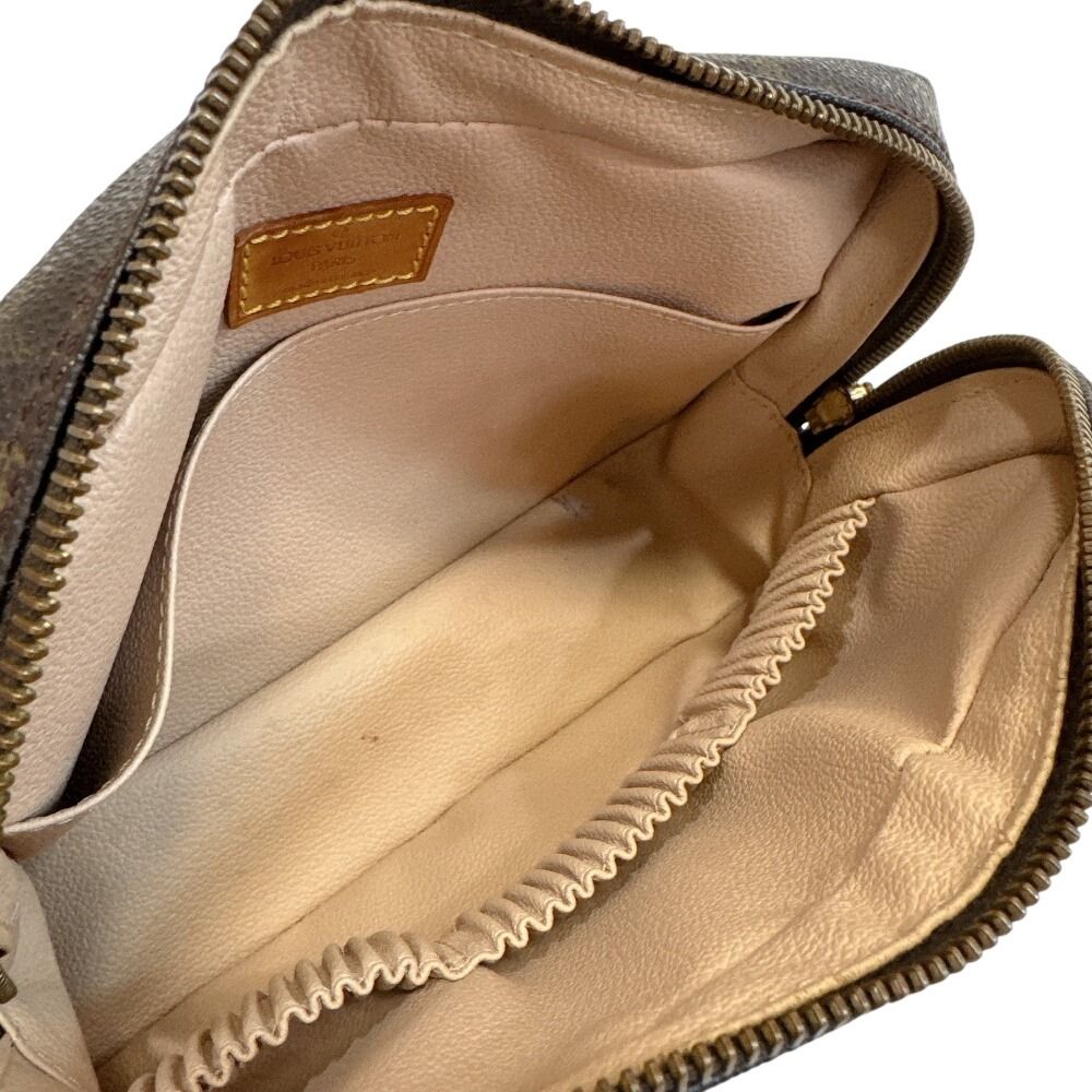 Louis Vuitton Trousse 23 Monogram Leather Pouch Brown — view 6
