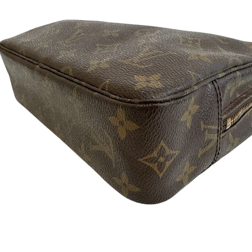 Louis Vuitton Trousse 23 Monogram Leather Pouch Brown — view 4