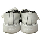 Prada Sneakers 35.5 White Platform Leather — view 3