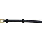 Prada Belt Black Nero Thin Waist 80 cm 10 Saffiano Leather — view 3