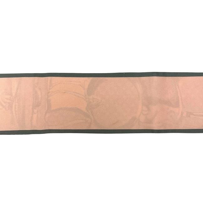 Louis Vuitton Ribbon Scarf Bandeau Pink Beige Trunk Pattern Monogram Already — view 6
